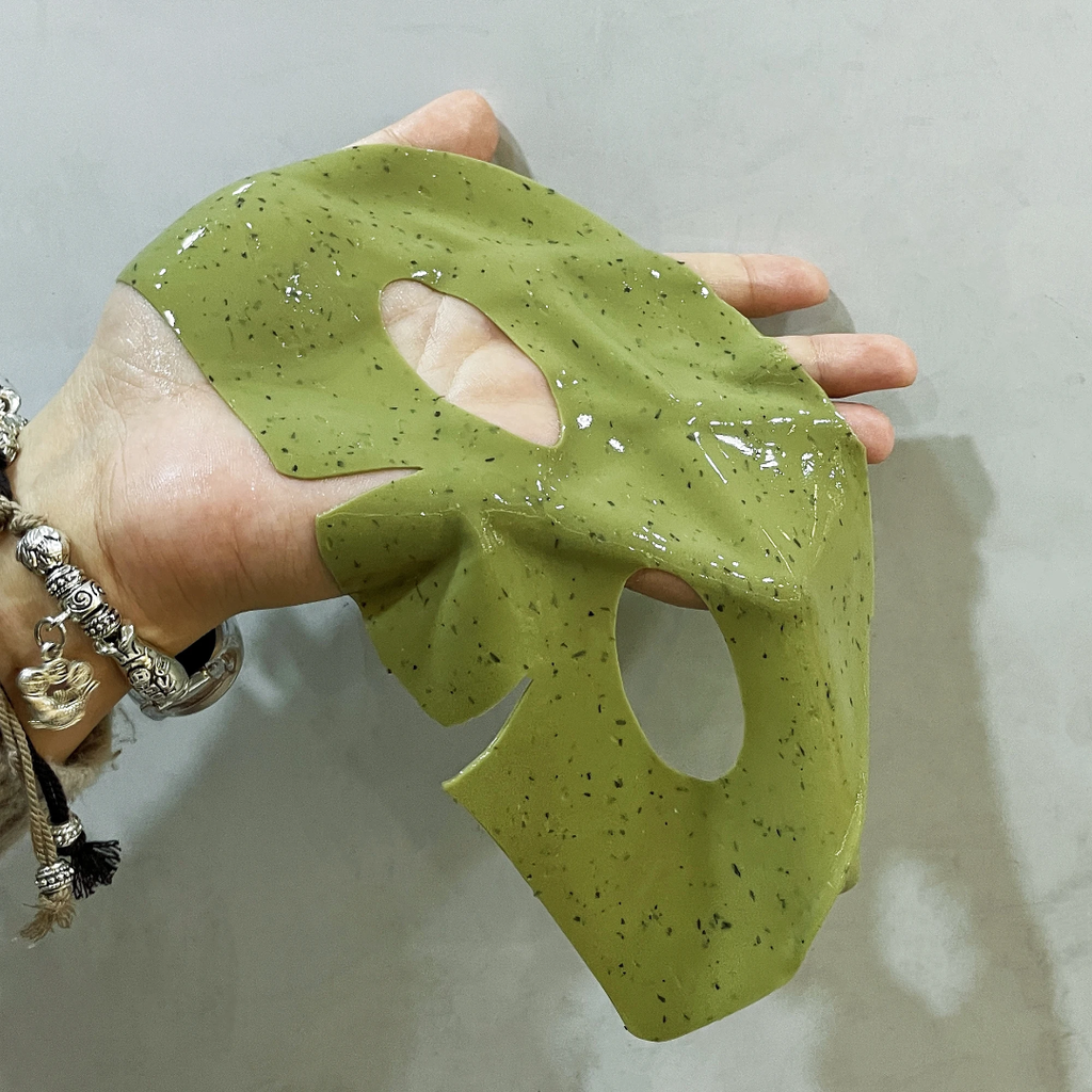 green tea mask